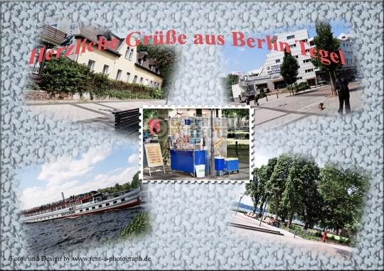 Grußkarte Berlin Tegel